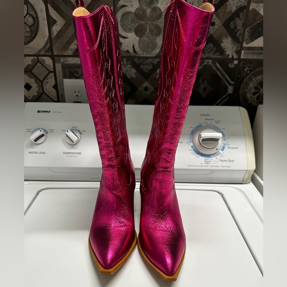 CORKYS HOWDY BOOTS IN FUCHSIA - Picture 2 of 14